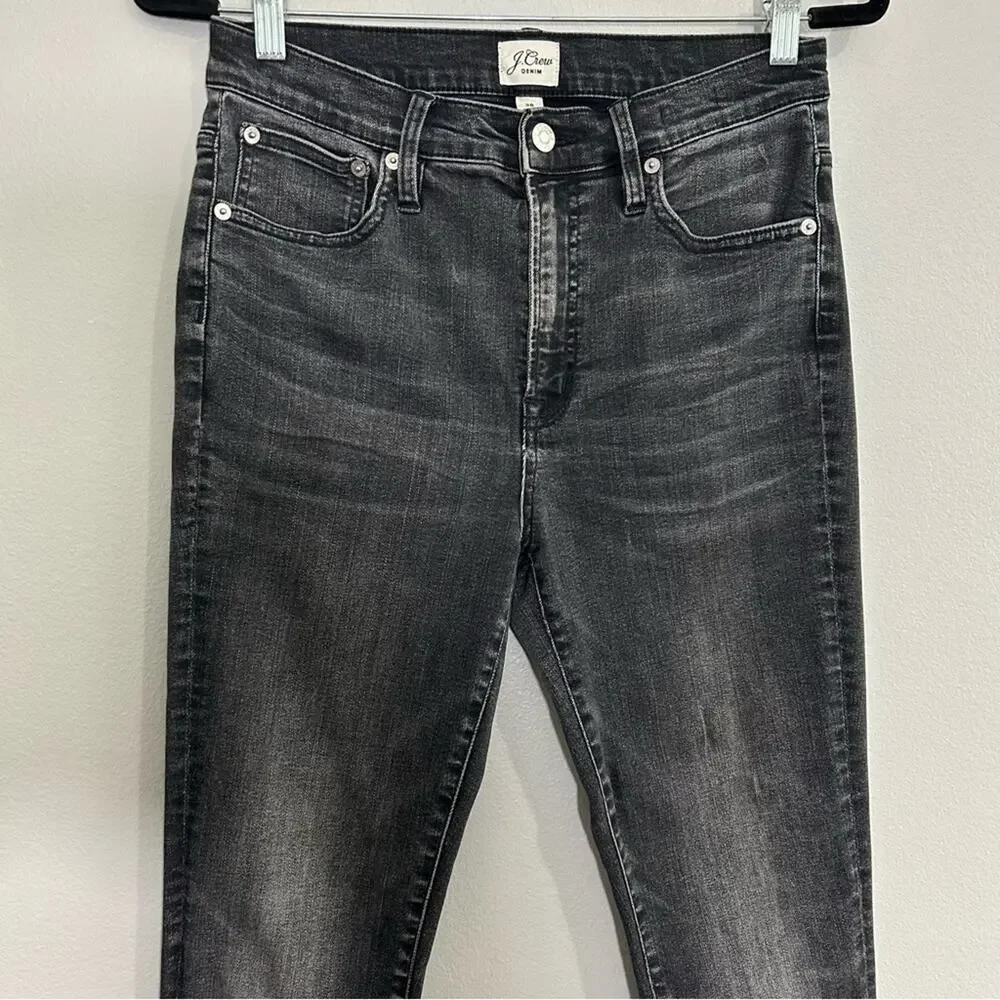 J. Crew 10” High Rise Toothpick Jeans Size 28